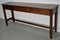Early 20th Century Rustic Farmhouse French Elm Side Table 2