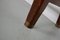 Early 20th Century Rustic Farmhouse French Elm Side Table 20