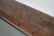 Early 20th Century Rustic Farmhouse French Elm Side Table 6