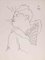 Jean Cocteau, Portrait de Jean Desbordes, Lithograph, 1929 1