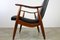 Mid-Century Teak Lounge Chairs by Louis van Teeffelen for Webe, Set of 2, Image 12