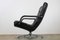 F141 Black Leather Lounge Chair by Geoffrey Harcourt for Artifort, 1970s 6