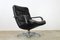 F141 Black Leather Lounge Chair by Geoffrey Harcourt for Artifort, 1970s 3