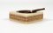 Mid-Century Ashtray in Acrylic, Rattan and Copper in the style of Christian Dior, Italy, 1970s 7