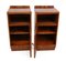 Art Deco Walnut Bedside Cupboards, Set of 2, Image 5