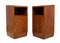 Art Deco Walnut Bedside Cupboards, Set of 2, Image 1