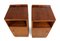 Art Deco Walnut Bedside Cupboards, Set of 2, Image 6