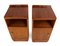 Art Deco Walnut Bedside Cupboards, Set of 2, Image 3