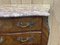 Louis XV Chest of Drawers in Rosewood, Oak and Marble Top, 1970s 17