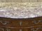 Louis XV Chest of Drawers in Rosewood, Oak and Marble Top, 1970s 16