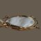 Specchio vittoriano in bronzo con base in marmo Emperador, Immagine 17