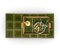 Oak Coffee Table with Green Tiles and Matching Tray, Set of 2, Image 1