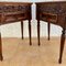 Tables de Chevet Début 20ème Siècle en Bois Sculpté, France, 1940s, Set de 2 15