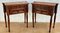 Tables de Chevet Début 20ème Siècle en Bois Sculpté, France, 1940s, Set de 2 3