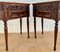 Tables de Chevet Début 20ème Siècle en Bois Sculpté, France, 1940s, Set de 2 2