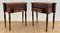 Tables de Chevet Début 20ème Siècle en Bois Sculpté, France, 1940s, Set de 2 8