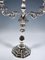 Antique 3-Flame Biedermeier Silver Candelabras, Germany, 19th Century, Set of 2 6