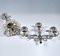 Antique 3-Flame Biedermeier Silver Candelabras, Germany, 19th Century, Set of 2 8