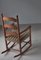 Folk Art Oakwood Rocking Chair by Hans Dau, Denmark, 1930s 18