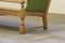 Low Back Three-Seater Sofa in Oak by Henning Kjærnulf, 1960s, Image 17
