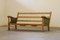 Low Back Three-Seater Sofa in Oak by Henning Kjærnulf, 1960s, Image 5