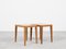 Tables d'Appoint Mid-Century en Chêne attribuées à Severin Hansen pour Haslev, Danemark, 1960s, Set de 3 5