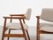 Dänische Mid-Century Stühle aus Teak von Erik Kirkegaard für Glostrup, 1960er, 2er Set 8