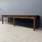 Large Pine Monastery Table with Drawers, Image 6