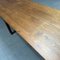 Grande Table de Monastère en Pin avec Tiroirs 21