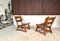 Set of Fireplace Chairs in Oak by Awa Almelo for Awa Meubelfabriek, Netherlands, 1960s, Image 3