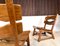 Set of Fireplace Chairs in Oak by Awa Almelo for Awa Meubelfabriek, Netherlands, 1960s, Image 8