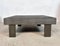 Brutalist Modular Sofa in Wood with Slate Top Side Table, Germany, 1960s, Set of 3 8