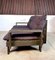 Brutalist Modular Sofa in Wood with Slate Top Side Table, Germany, 1960s, Set of 3 13