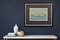 Eric Tufnell, HMS Newcastle in Sydney Harbour, 1956, Watercolour, Framed 19