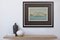 Eric Tufnell, HMS Newcastle in Sydney Harbour, 1956, Watercolour, Framed 24