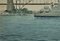 Eric Tufnell, HMS Newcastle in Sydney Harbour, 1956, Watercolour, Framed 8