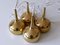 Mid-Century Modern Brass Pendant Lamps attributed to Hans-Agne Jakobsson, Sweden, 1960s, Set of 4, Image 19