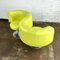 Space Age Double Yellow Bench Chair Sofa, Image 2