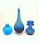 Murano Glass Mix Vases, 1987, Set of 3 1