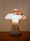 Schwedische Pilzförmige Tischlampen aus Artglas von Monica Backström für Kosta Boda, 1970er, 2er Set 7