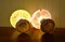 Schwedische Pilzförmige Tischlampen aus Artglas von Monica Backström für Kosta Boda, 1970er, 2er Set 13