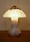 Schwedische Pilzförmige Tischlampen aus Artglas von Monica Backström für Kosta Boda, 1970er, 2er Set 8