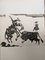 Pablo Picasso, Matador & Bull, Litografía original a doble cara, 1961, Imagen 1