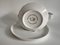 Rut Bryk Artist Service Form Polygon Winter Travel Gravy Boat by Tapio Wirkkala for Rosenthal, 1983, Set of 2 2