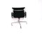 Chaise Pivotante Modèle Ea 117 Mid-Century en Cuir Noir par Charles & Ray Eames pour Vitra 11