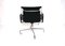 Chaise Pivotante Modèle Ea 117 Mid-Century en Cuir Noir par Charles & Ray Eames pour Vitra 12