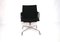 Chaise Pivotante Modèle Ea 117 Mid-Century en Cuir Noir par Charles & Ray Eames pour Vitra 18