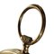 Espejo de pared estilo reloj de bolsillo decorativo de latón y bronce, Imagen 5