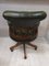 Chaise Captains Vintage en Cuir Vert 8