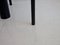 Round Dining Table in Black Lacquered Metal and Granite Top, 1970s 10